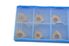 Pack of 10 NEW Valenite WCEM-321-1P V1N Indexable Carbide Inserts