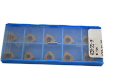 Pack of 10 NEW Valenite WCEM-321-1P V1N Indexable Carbide Inserts