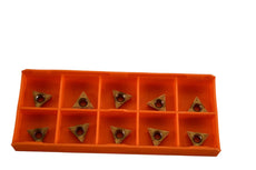 Pack of 10 NEW Hertel TPCH-2205 Grade HP520B Indexable Carbide Inserts