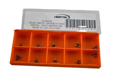 Pack of 10 NEW Hertel TDHB-1280751 Grade HP520B Indexable Carbide Inserts