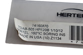 Pack of 5 NEW Hertel TDAB-505 HP520B Indexable Carbide Inserts