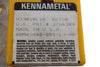 Pack of 6 NEW Kennametal NJ3010L16 Grade KC730 Carbide Grooving Inserts