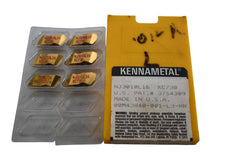 Pack of 6 NEW Kennametal NJ3010L16 Grade KC730 Carbide Grooving Inserts