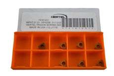 Pack of 7 NEW Hertel WPHT-21.51 Grade HP520B Indexable Carbide Inserts