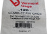 NEW Vermont Gage 111212000 0.1200 Class ZZ - Pin Gage