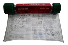 NEW Ideal Thread & Gage 1.1875-20UN-3B Thread Plug Gage Go PD 1.1550 NO GO 1.1595