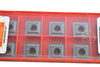 Pack of 10 NEW Sandvik 880-0704W10H-P-LM Grade 4344 Indexable Carbide Inserts