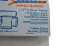 Pack of 2 NEW Loc-Line 21194 In-Line Valve for 1/4'' ID System