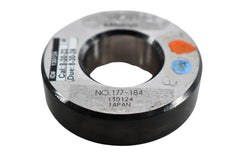 Mitutoyo 177-184 Steel Setting Ring 1? Diameter .99991''