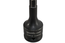 Williams 35812 3/4'' Drive Impact Socket Black Industrial 12mm