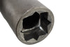 Apex 5836-D 1-1/8'' Extra Long Socket, For Double Square Nuts, 1/2'' Square Drive