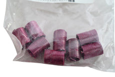 Pack of 8 NEW MS21209F6-25  Military Standard Screw Thread Insert