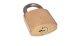 Vintage Almont Re-Key Brass Padlock - Locked No Keys