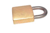 Vintage Almont Re-Key Brass Padlock - Locked No Keys