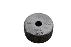 Sheffield 6866 .2505'' X Master Bore Ring Gage Inspection Check