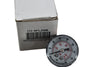 NEW 4FLZ8 Pressure Gauge, Commercial, 0 to 160 psi, 1 1/2 in Dial, 1/8 in MNPT, Plastic, Black