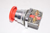 NEW Furnas 52PA2W2 Red Push Pull Button Switch