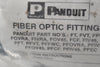 Lot of 5 NEW Panduit FRF42LG Fiber-Duct Angled Fitting Joins any 4x4 Fitting to 2x2 Fiber-Duct