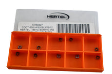 Pack of 10 NEW Hertel CDCT-505 HP520B Indexable Carbide Inserts