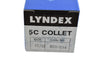 NEW Lyndex Nikken 500-034 5C Collet 17/32'' Round