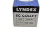 NEW Lyndex Nikken 500-062 5C Collet 31/32'' Round