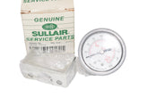 NEW Sullair 250005-185 Air Compressor Pressure Gauge