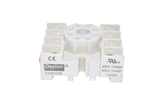 Dayton 5X852M Relay Socket Base 300/600V 10/15A