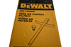 NEW DEWALT Circular Saw Fence DW3278 Silver