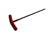 Bondhus 13168 6mm Ball-Tip T-Handle Hex Driver Red