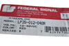 NEW Federal Signal LP3S-012-048R Strobe, surface mount, 12-48VDC, red