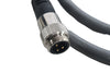 NEW Mencom MINH-3MFP-2M Cable, MIN Power Size I, 3 Pole, Male/Female, 2m, 18A, gray