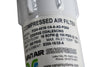 NEW Van Air Systems F200-0015-1/4-A-AD-PD6A Compressed Air Filter 15SCFM