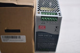 NEW Mean Well SDR-240-24 AC/DC DIN RAIL SUPPLY 24V 240W Power Supply