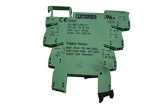 Phoenix Contact 2966016 Relay Socket, PLC Terminal Block, Screw Connect, 24 VDC, 26-14 AWG