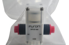 NEW Saint-Gobain Furon HPV3-144 HPVM Pneumatic 3-Way PTFE Diaphragm Valve 80 PSIG