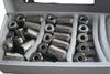 Box of 25 NEW Swagelok SS-400-9-4W Stainless Steel Swagelok Tube Fitting 1/4 in. Tube OD x 1/4 in. Tube Socket Weld