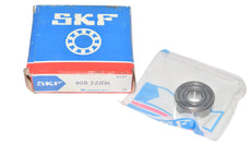 NEW SKF 608 2ZJEM Radial & Deep Groove Ball Bearing - Straight Bore, 8 mm ID, 22 mm OD, 7 mm Width