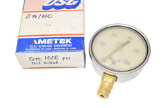 USG Ametek 0-1000 PSI Oil Filled Pressure Gauge