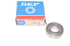 NEW SKF 6001 2ZJEM Radial & Deep Groove Ball Bearing - Straight Bore, 12 mm ID, 28 mm OD, 8 mm W