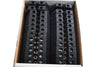 Pack of 25 NEW Automation Direct KN-T8BLK-25 Konnect-It terminal block, 26-8 AWG, black, 50A, 35mm DIN rail mount,