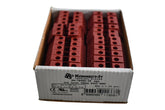 Pack of 25 NEW Automation Direct KN-T8RED-25 Konnect-It terminal block, 50A 8AWG 600V