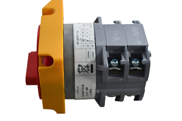 NEW Baco PR40 2 Position Rotary Switch 40A 600V – VB Industrial Supply