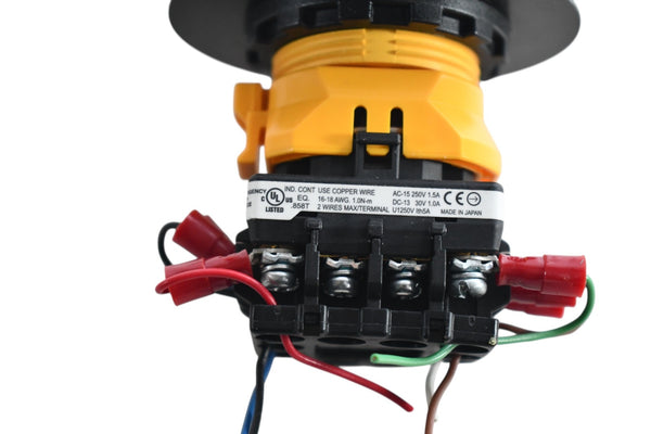Banner Engineering SSA-EB1PL1-22 Panel Mount Red Emergency Stop Button ...