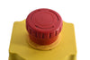 NEW Banner Engineering SSA-EB1PLXR-12ED1Q8 E-Stop, Flush Mount, 40mm Pushbutton, Red, 2NC/1NO, IP65, 8-pin QD