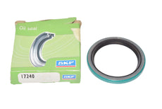 NEW SKF 17240 Single Lip Grease Seal - Solid, 1.750 in Shaft Dia., 2.250 in OD, 0.188 in Overall Width,