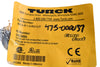 NEW Turck RKS 4.4T-2-RSS 4.4T Cordset, Straight M12, Female to Male, 2 m, 4 Wire, Gray PVC, Eurofast Series