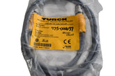 NEW Turck RKS 4.4T-2-RSS 4.4T Cordset, Straight M12, Female to Male, 2 m, 4 Wire, Gray PVC, Eurofast Series