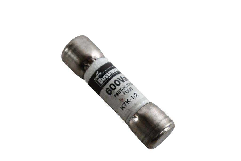 Bussmann KTK-1/2 Feinsicherung – 0,5A, 600V AC, Keramische Schnellsicherung
