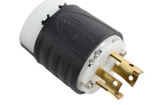 PASS & SEYMOUR L1530-P TURNLOK PLUG, 3P4W, 30A, 250V, NEMA L15-30P, IP20