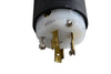 NEW Pass & Seymour L620P Turnlok Industrial Spec Grade Locking Plug, 20 Amp 250V, NEMA L6-20P, Black/White